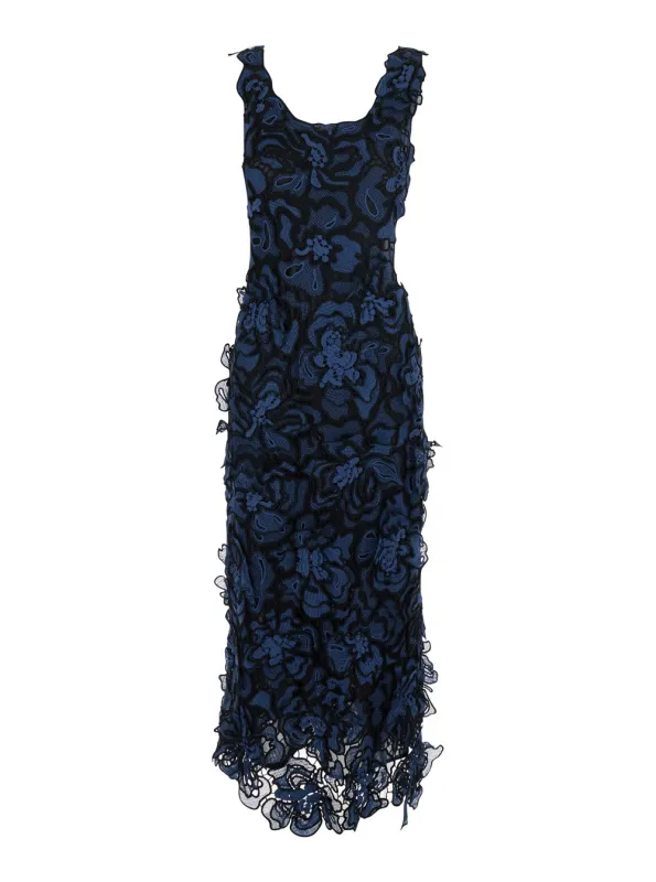 Midi Dress Corinna Lace Multicolour made by Simkhai
