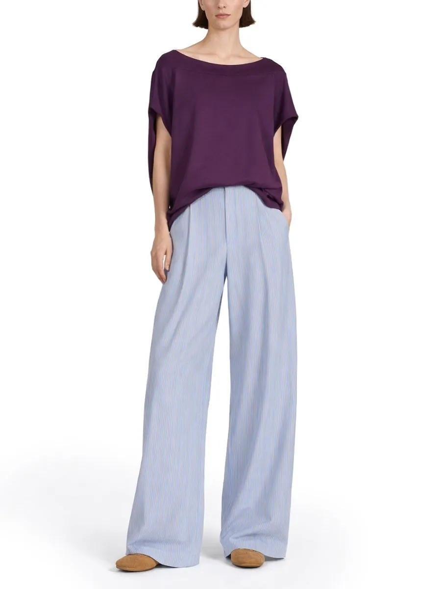 Wide-Leg Trousers Azure sold by Lord & Taylor product image thumbnail 3