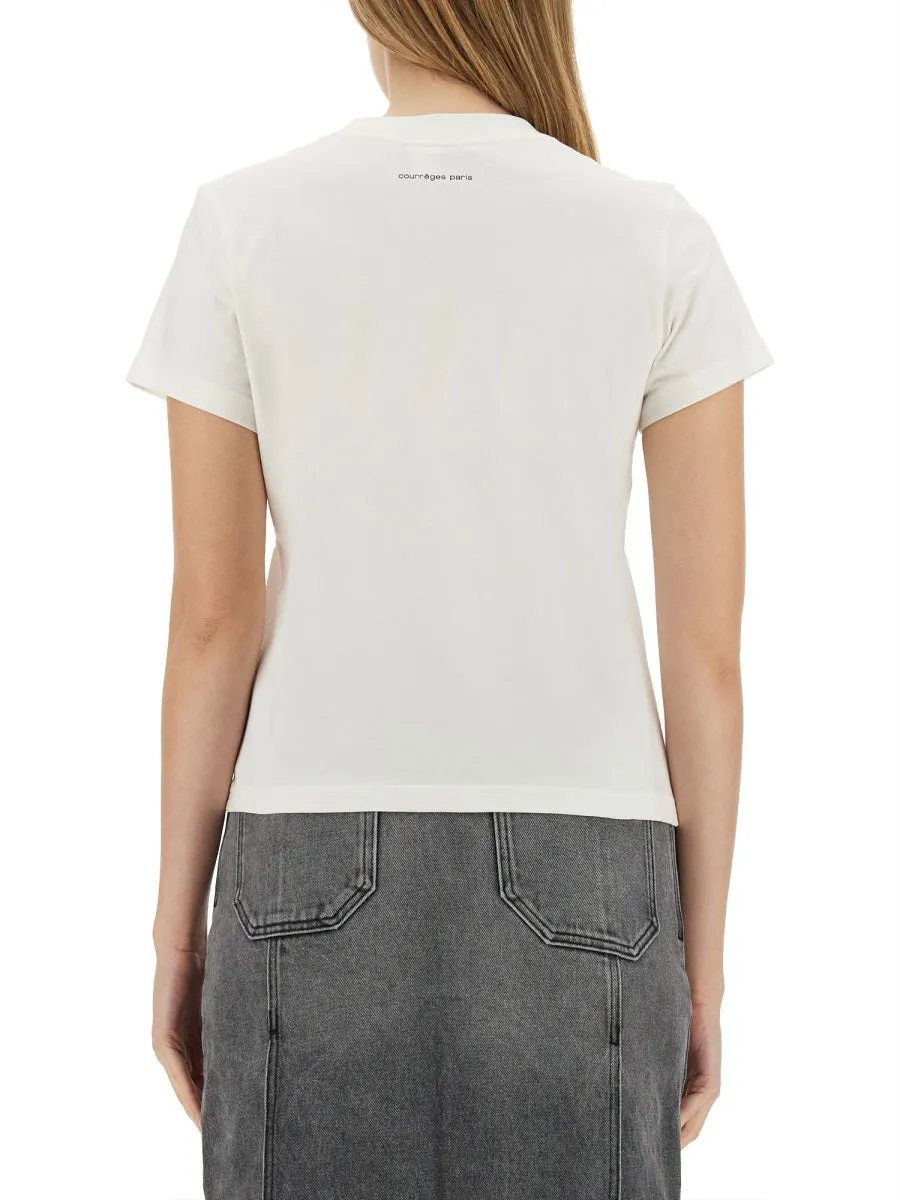 Logo T-Shirt in White sold by Lord & Taylor product image thumbnail 2