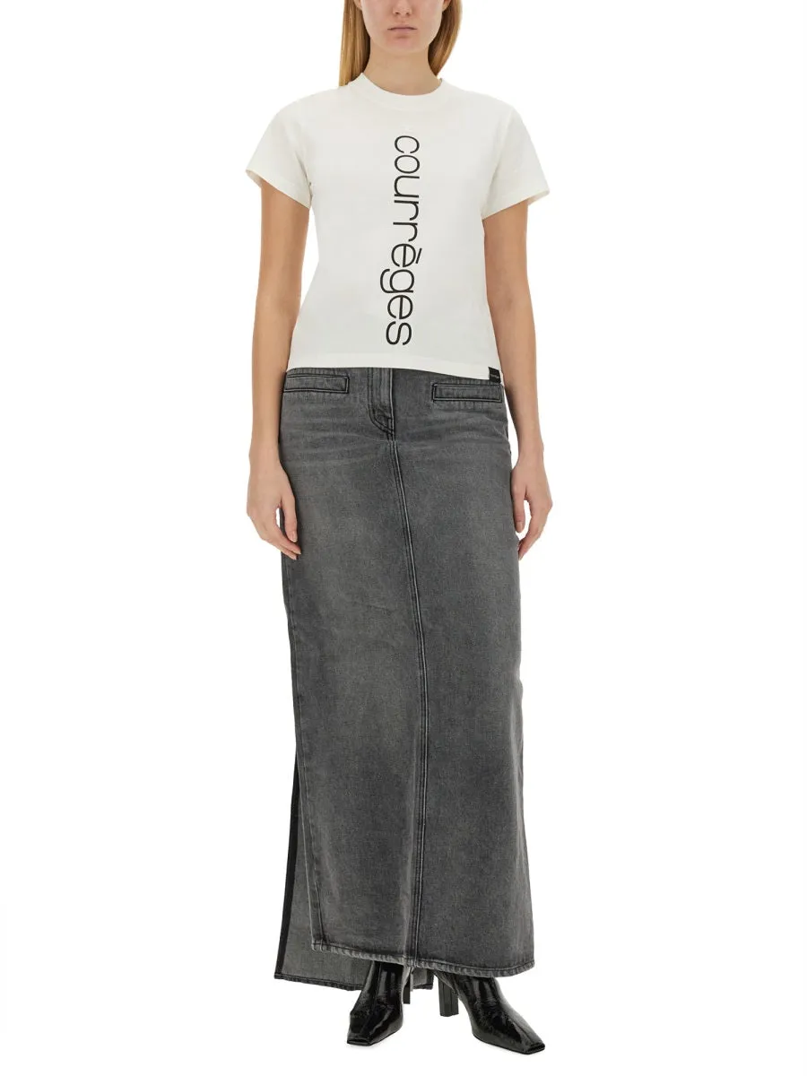 Logo T-Shirt in White sold by Lord & Taylor product image thumbnail 3