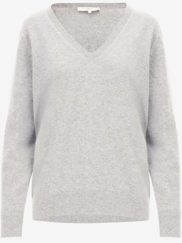 Cashmere Pullover with V-Neck made by Vince