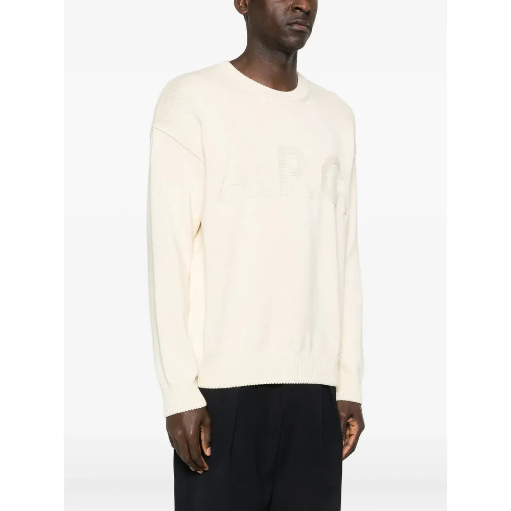 Crew Neck Sweater with Logo Detail sold by Lord & Taylor product image thumbnail 5