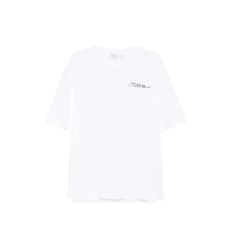 Crew Neck T-Shirt White made by Off-White
