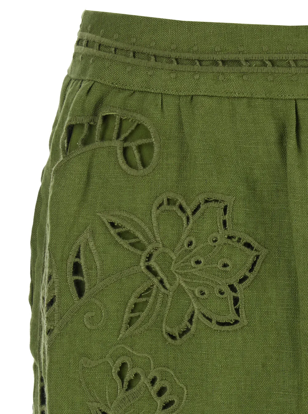 Dress Majestic Garden Green Linen sold by Lord & Taylor product image thumbnail 3