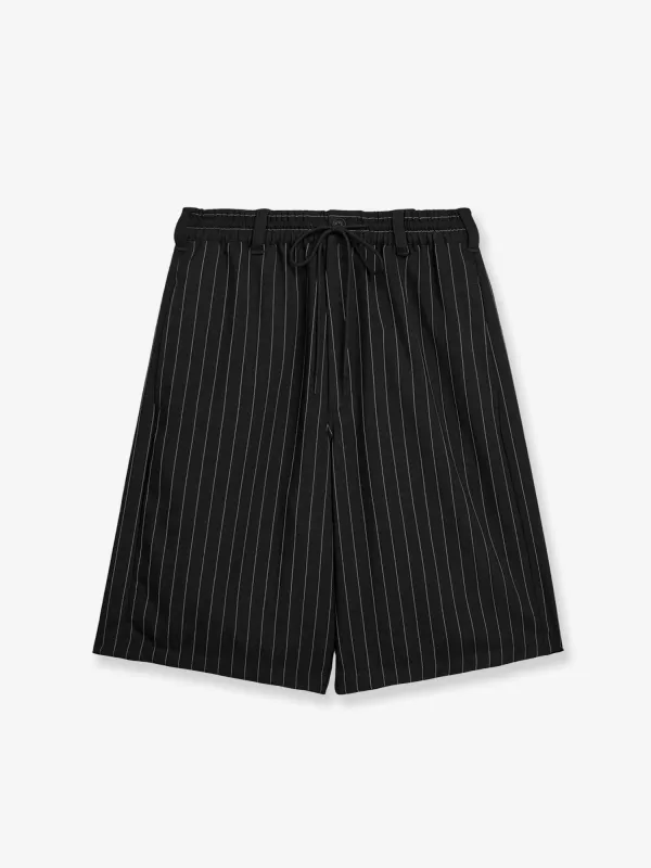 Bermuda Shorts Pinstriped Black made by Adidas