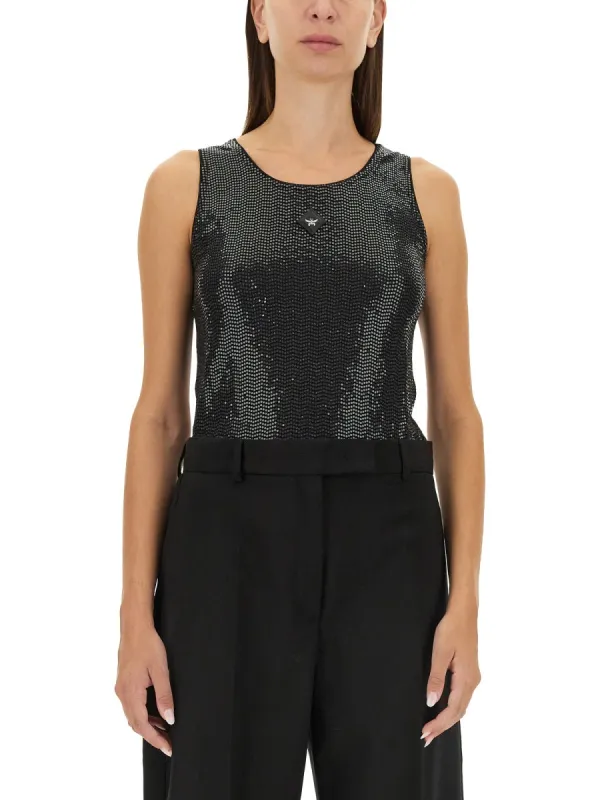 Black Tank Top made by MCM