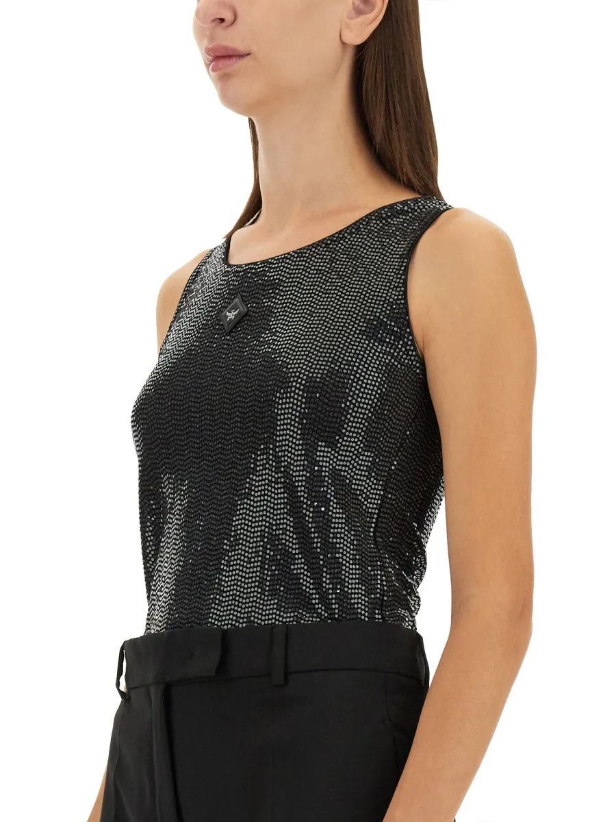 Black Tank Top sold by Lord & Taylor product image thumbnail 3