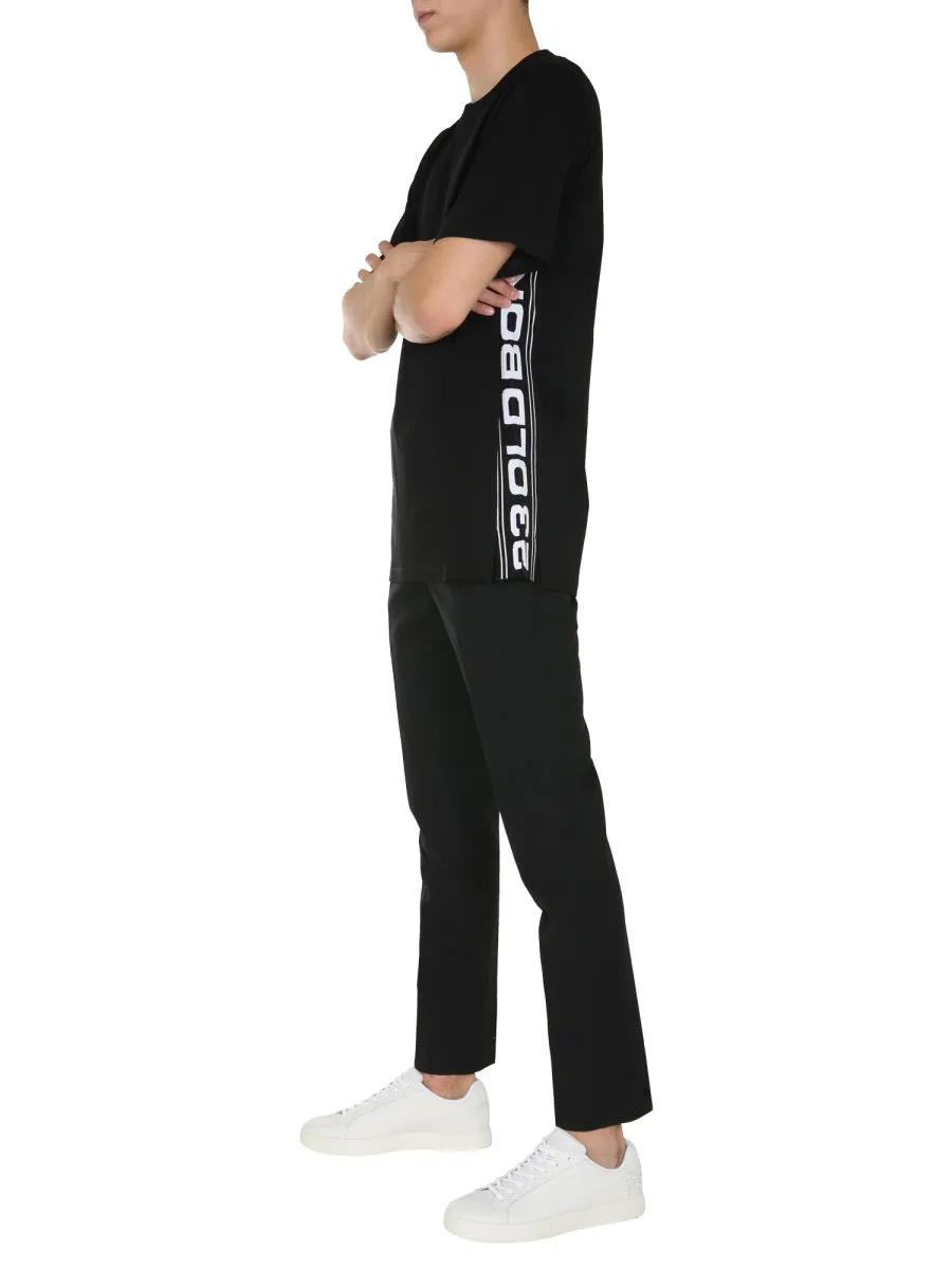 Round Neck T-Shirt with Side Band sold by Lord & Taylor product image thumbnail 4