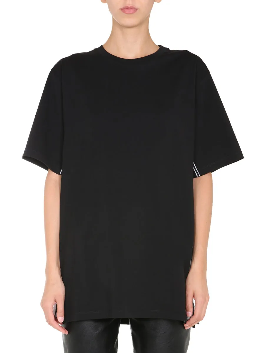 Round Neck T-Shirt with Side Band sold by Lord & Taylor