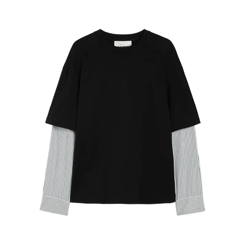 Striped Crew Neck T-Shirt made by Jil Sander