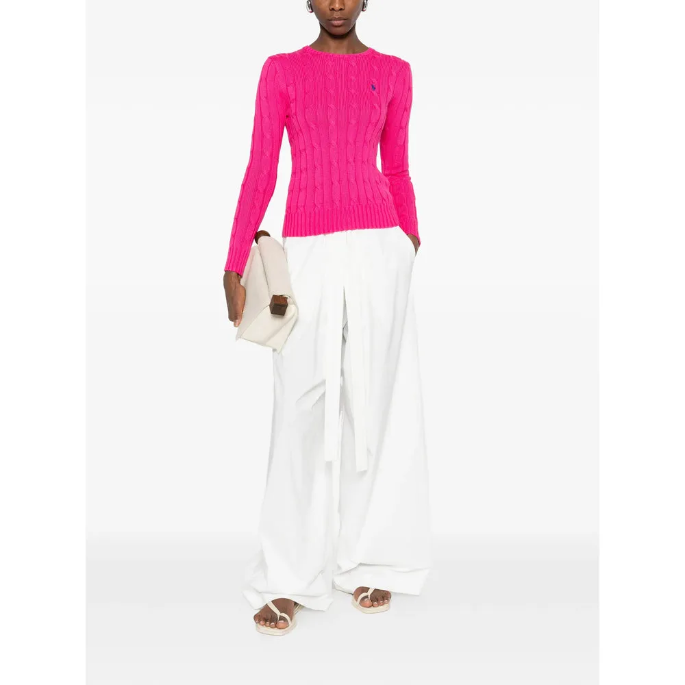 Cable Knit Crew Neck Sweater sold by Lord & Taylor product image thumbnail 2