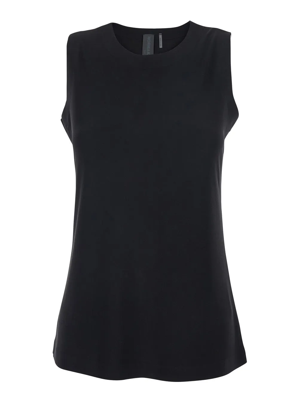 Top Round Neck Sleeveless Black sold by Lord & Taylor