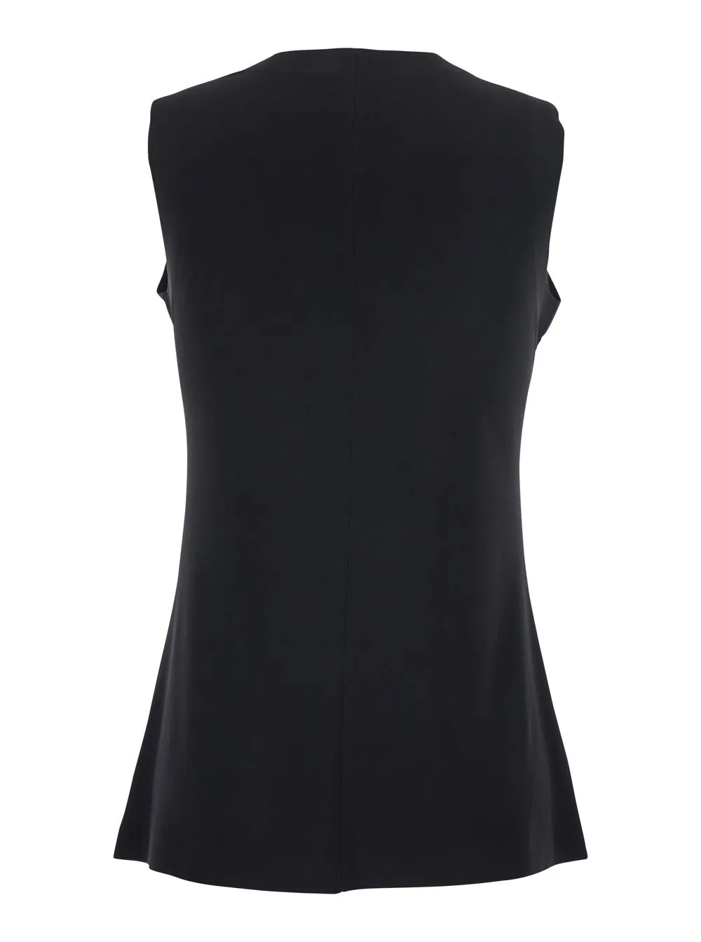 Top Round Neck Sleeveless Black sold by Lord & Taylor product image thumbnail 2