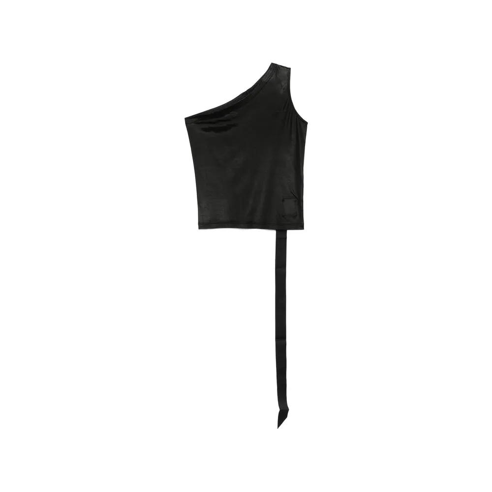 One-Shoulder Tank Top Black sold by Lord & Taylor