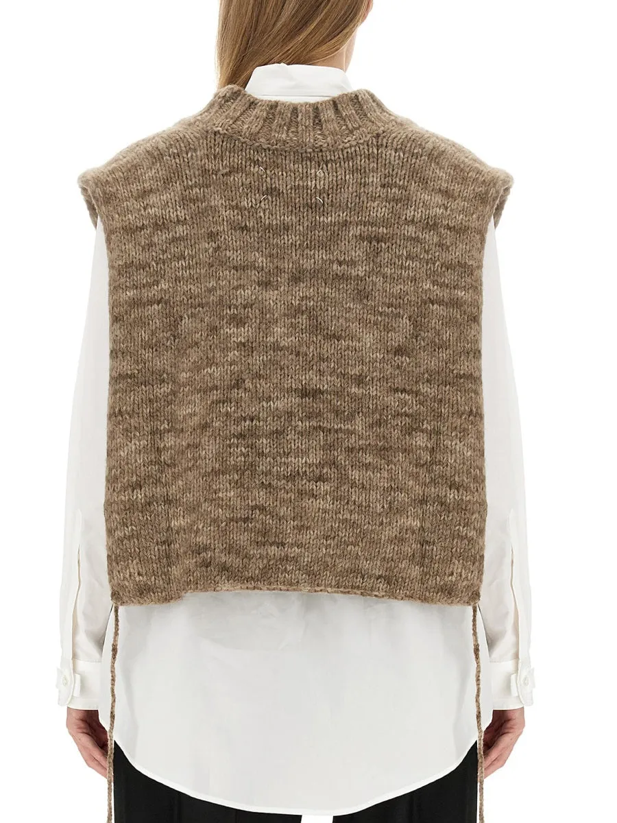 Knitted Vest sold by Lord & Taylor product image thumbnail 4