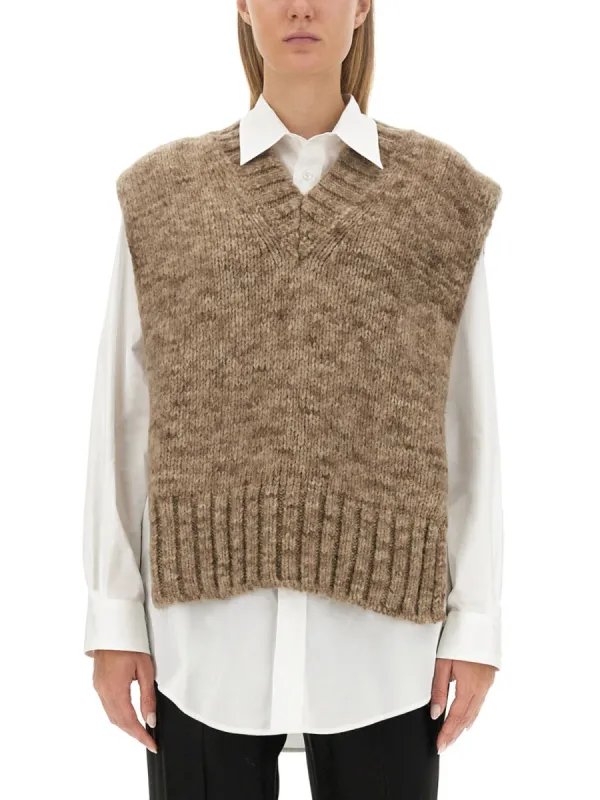 Knitted Vest made by Maison Margiela