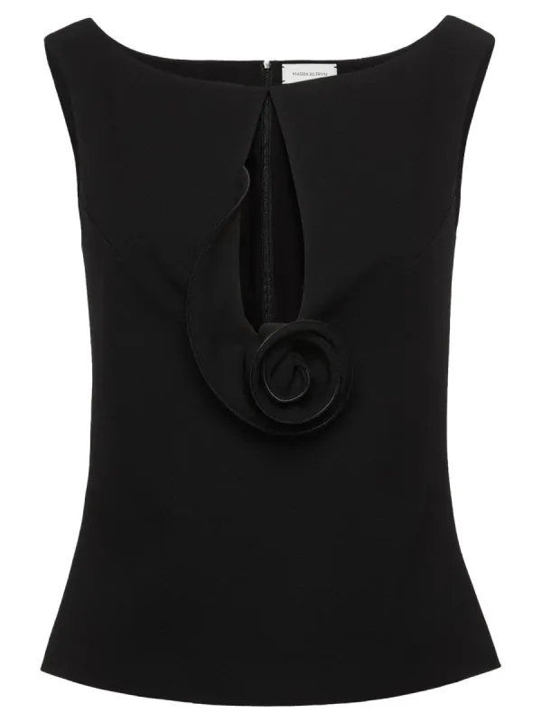 Top with Flower Detail made by Lord & Taylor