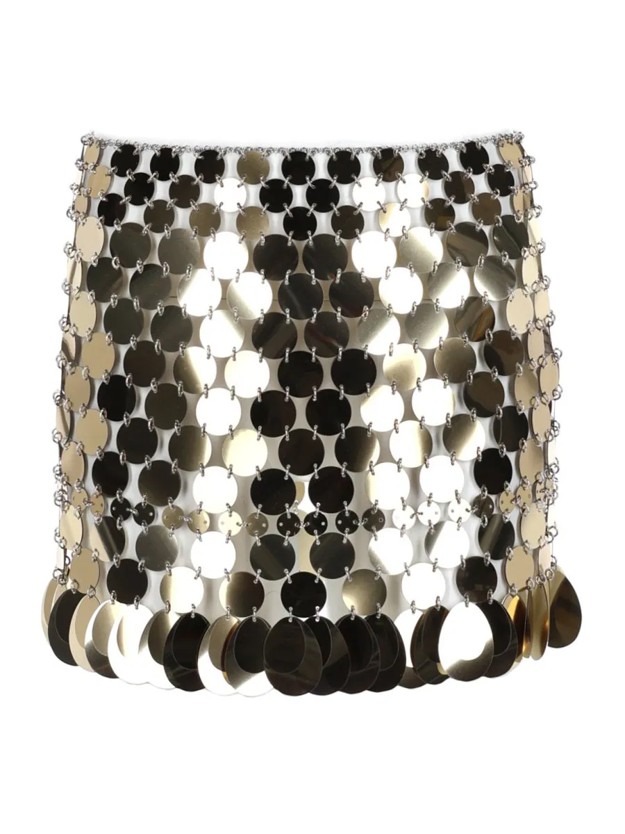 Mini Skirt in Gold Sequins sold by Lord & Taylor