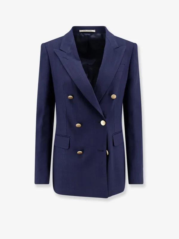 Blazer Parigi Blue Viscose made by Tagliatore
