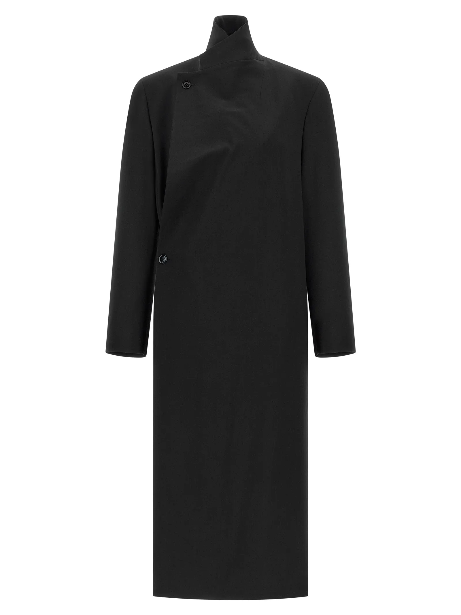 Wool crêpe coat sold by Lord & Taylor product image thumbnail 2