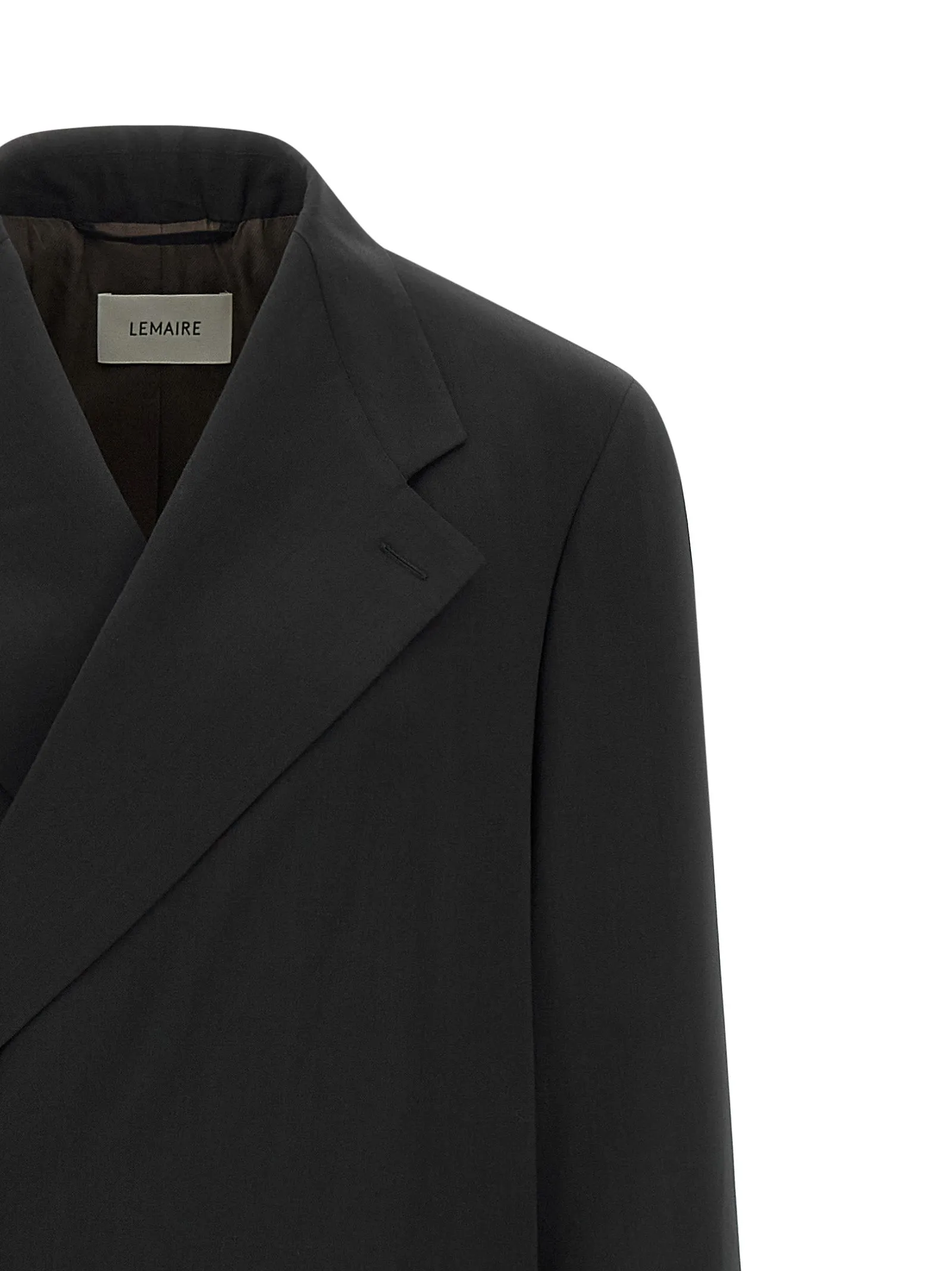 Wool crêpe coat sold by Lord & Taylor product image thumbnail 4