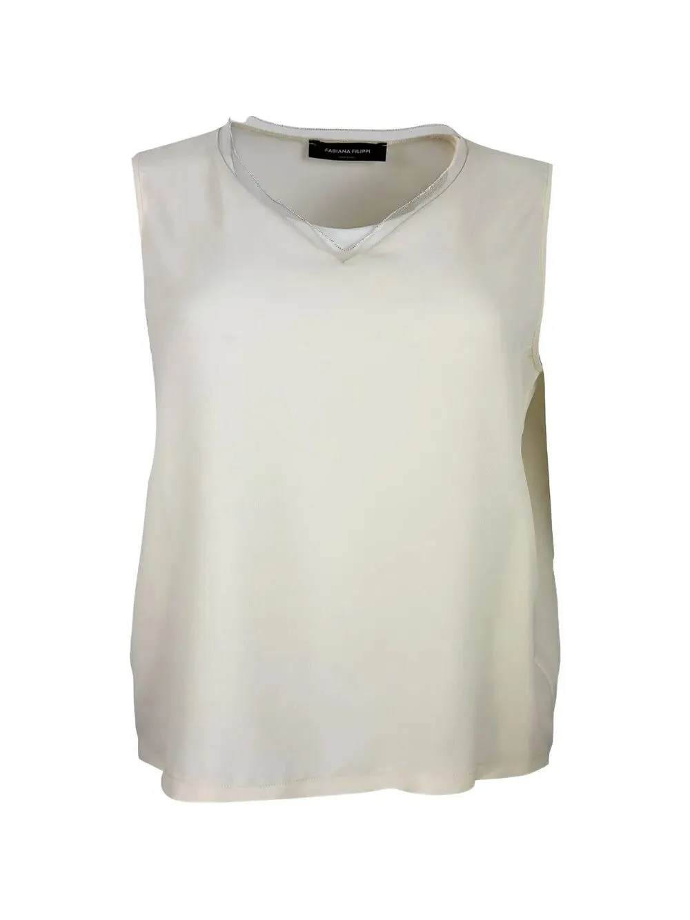 ROUND NECK TANK TOP sold by Lord & Taylor product image thumbnail 4