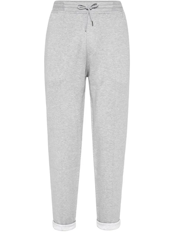 DRAWSTRING TRACK PANTS made by Brunello Cucinelli