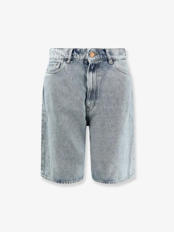 Bermuda Shorts Blue Denim made by 3x1