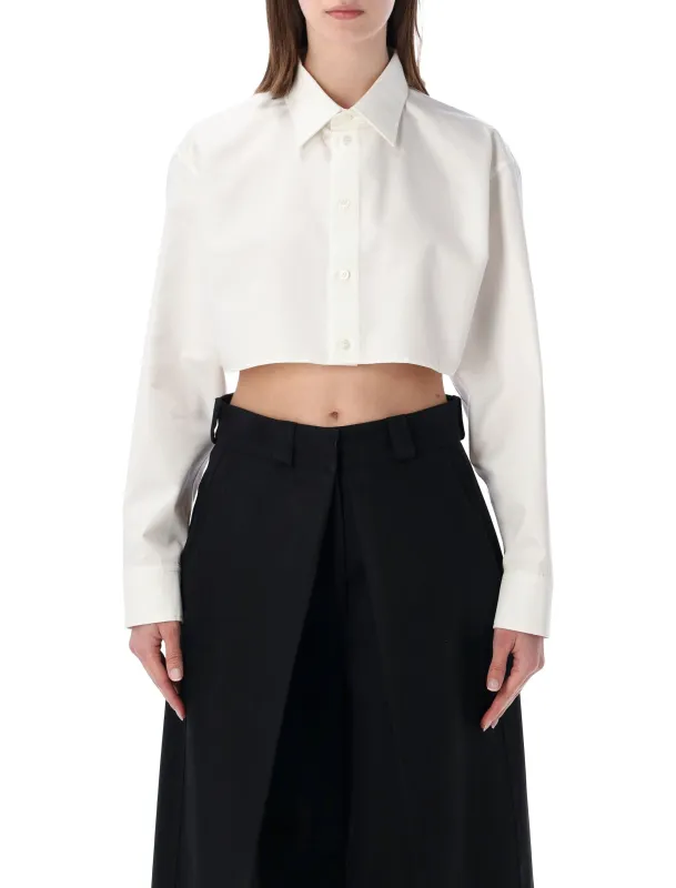 COTTON CROPPED SHIRT made by Balenciaga