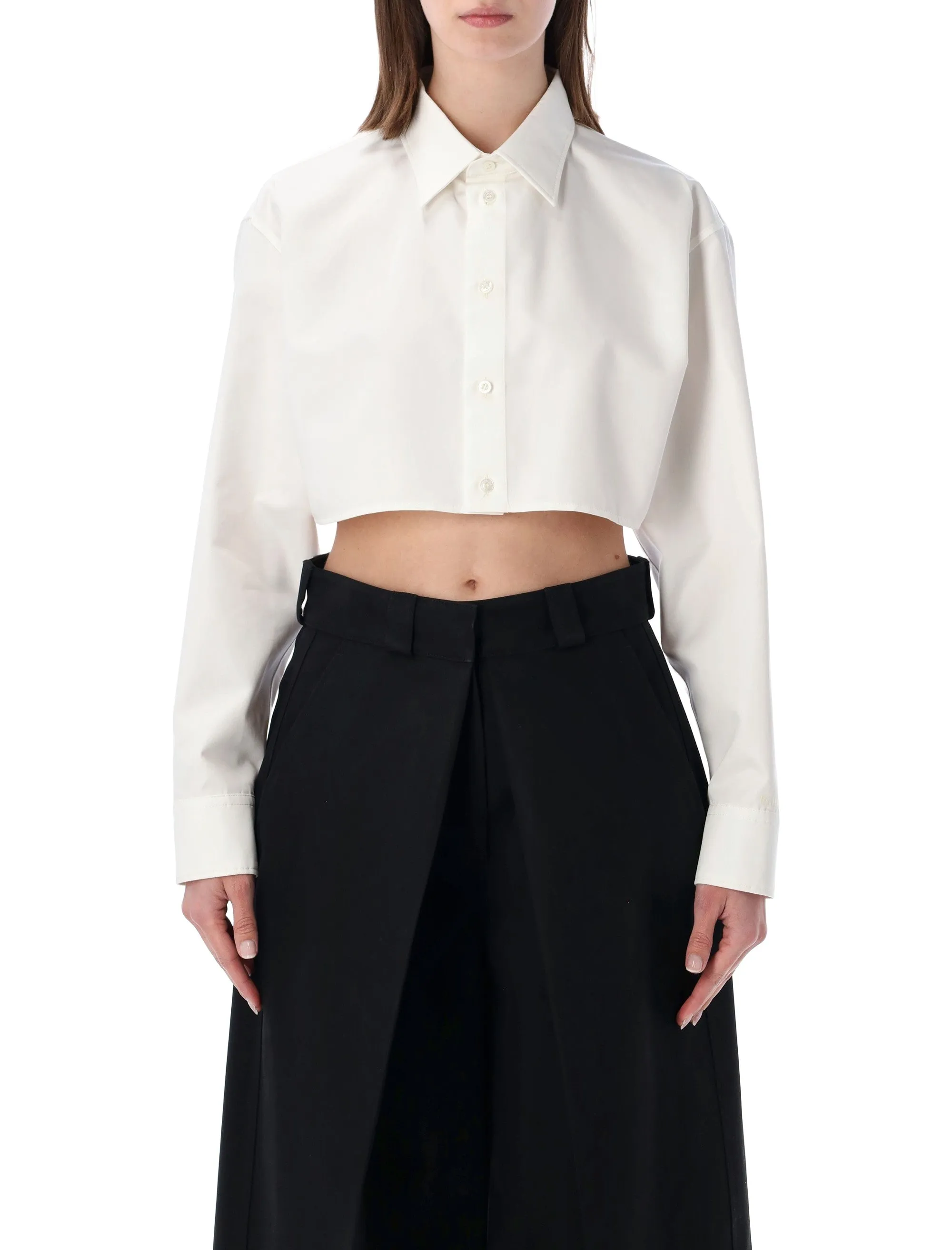 COTTON CROPPED SHIRT sold by Lord & Taylor