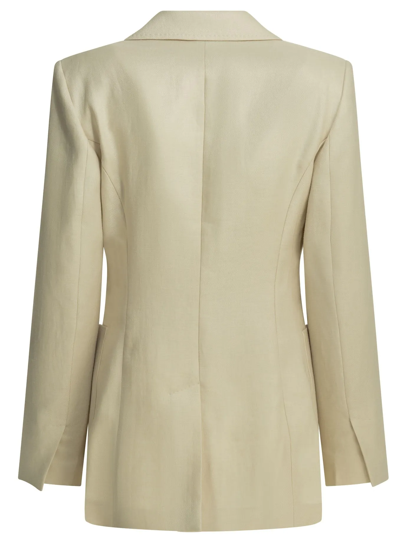 BEIGE LINEN CUPRO COTTON PURE LINEN BLAZER sold by Lord & Taylor product image thumbnail 2