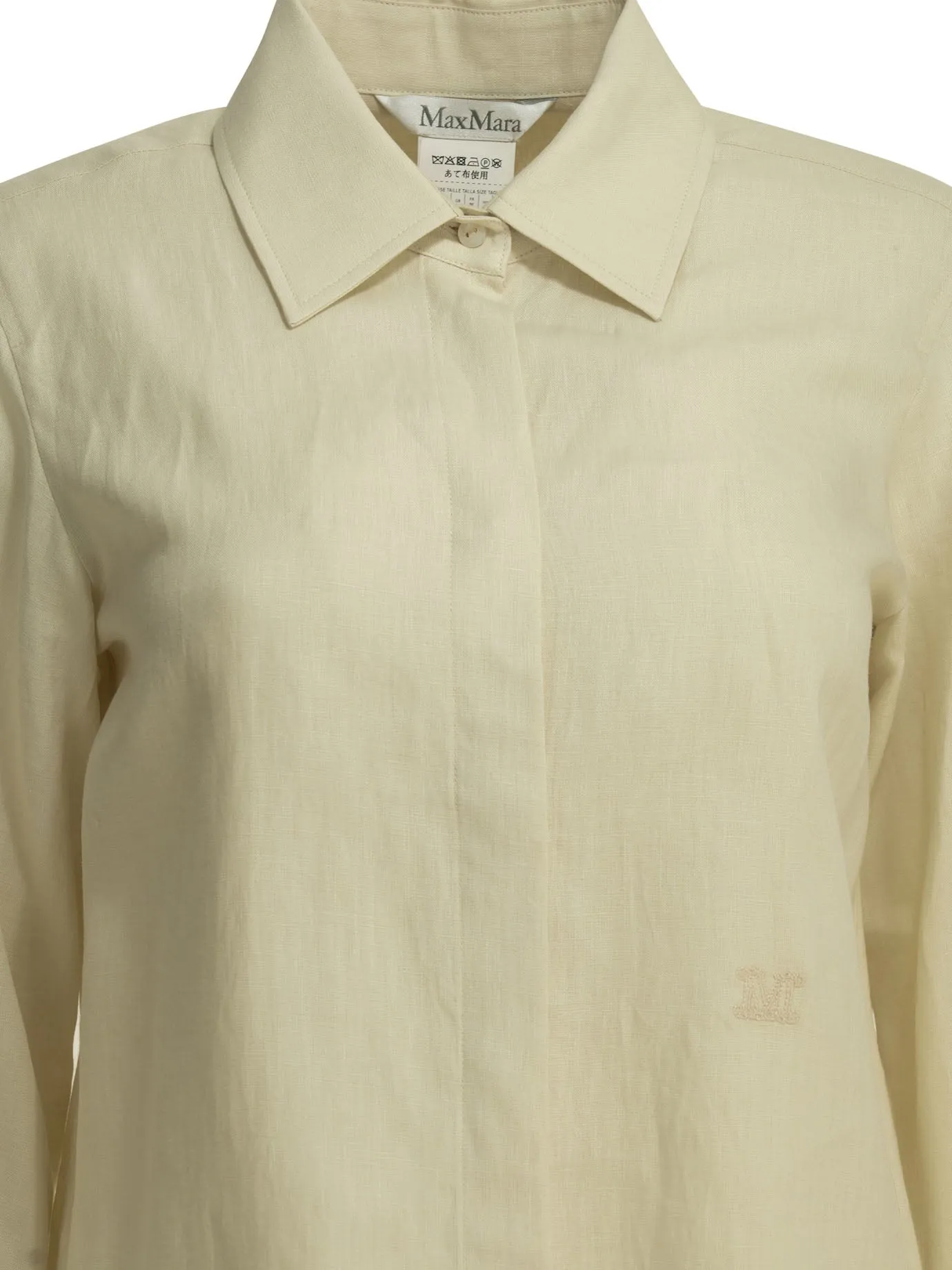 BEIGE LINEN CASUAL SHIRT sold by Lord & Taylor product image thumbnail 3