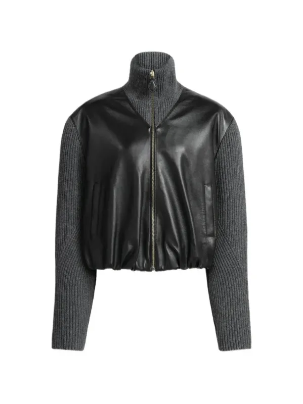 ZIP FUNNEL-NECK JACKET made by Alaia