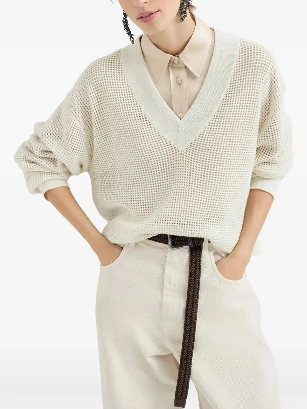 CASHMERE CREWNECK JUMPER sold by Lord & Taylor product image thumbnail 3