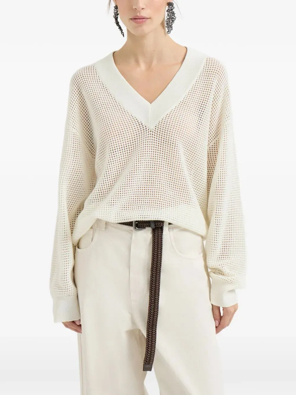 CASHMERE CREWNECK JUMPER sold by Lord & Taylor product image thumbnail 4