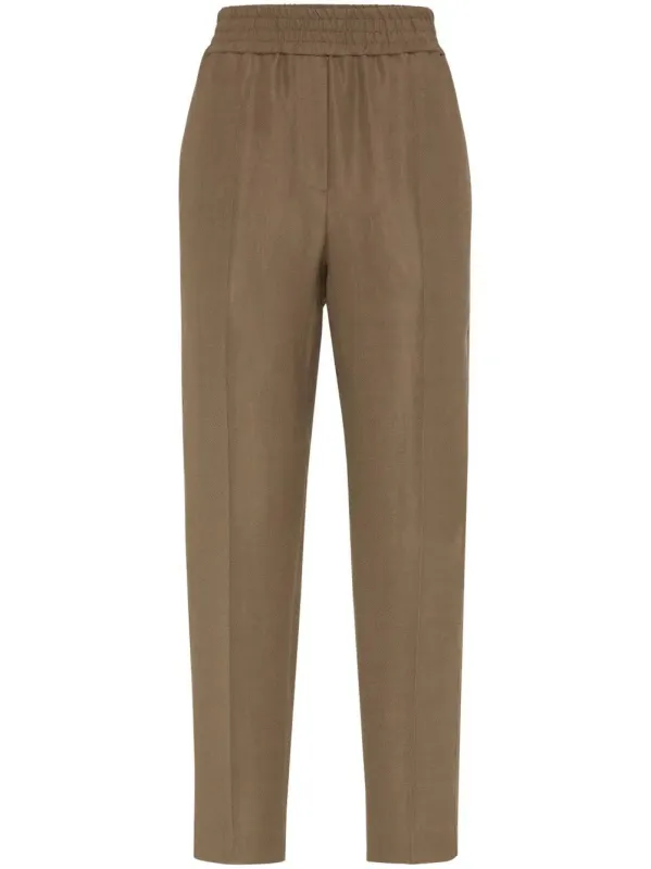 VISCOSE LINEN PANTS made by Brunello Cucinelli