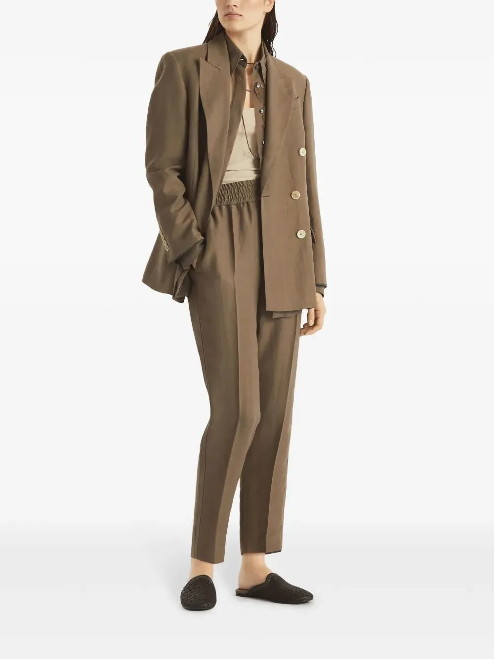 VISCOSE LINEN PANTS sold by Lord & Taylor product image thumbnail 2