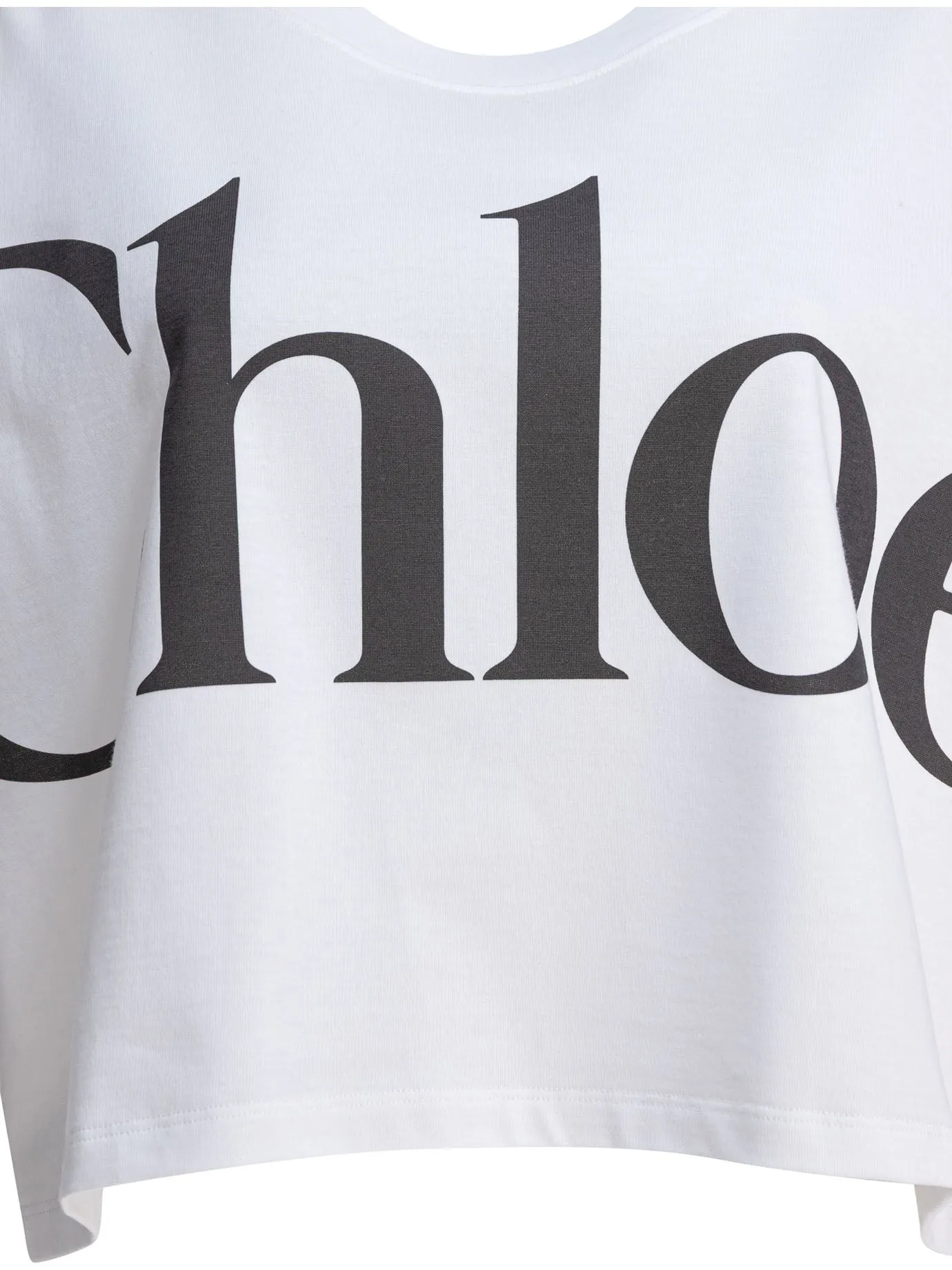 LOGO CROPPED SHIRT sold by Lord & Taylor product image thumbnail 3