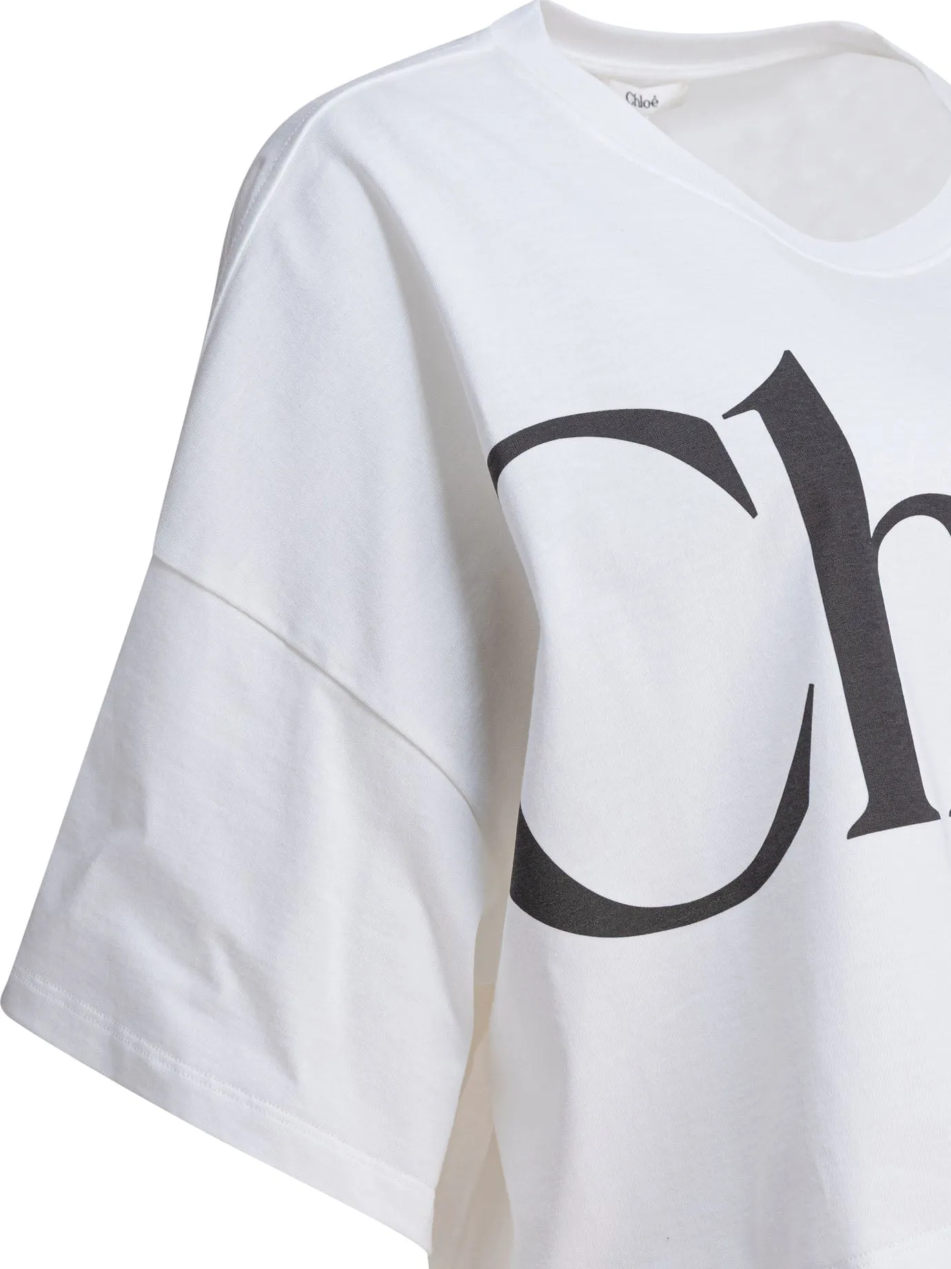 LOGO CROPPED SHIRT sold by Lord & Taylor product image thumbnail 4