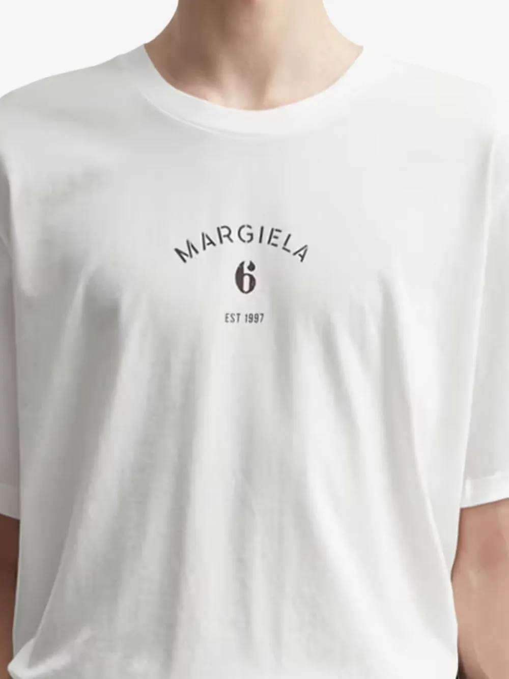 WHITE TSHIRT WITH LOGO PRINT sold by Lord & Taylor product image thumbnail 3
