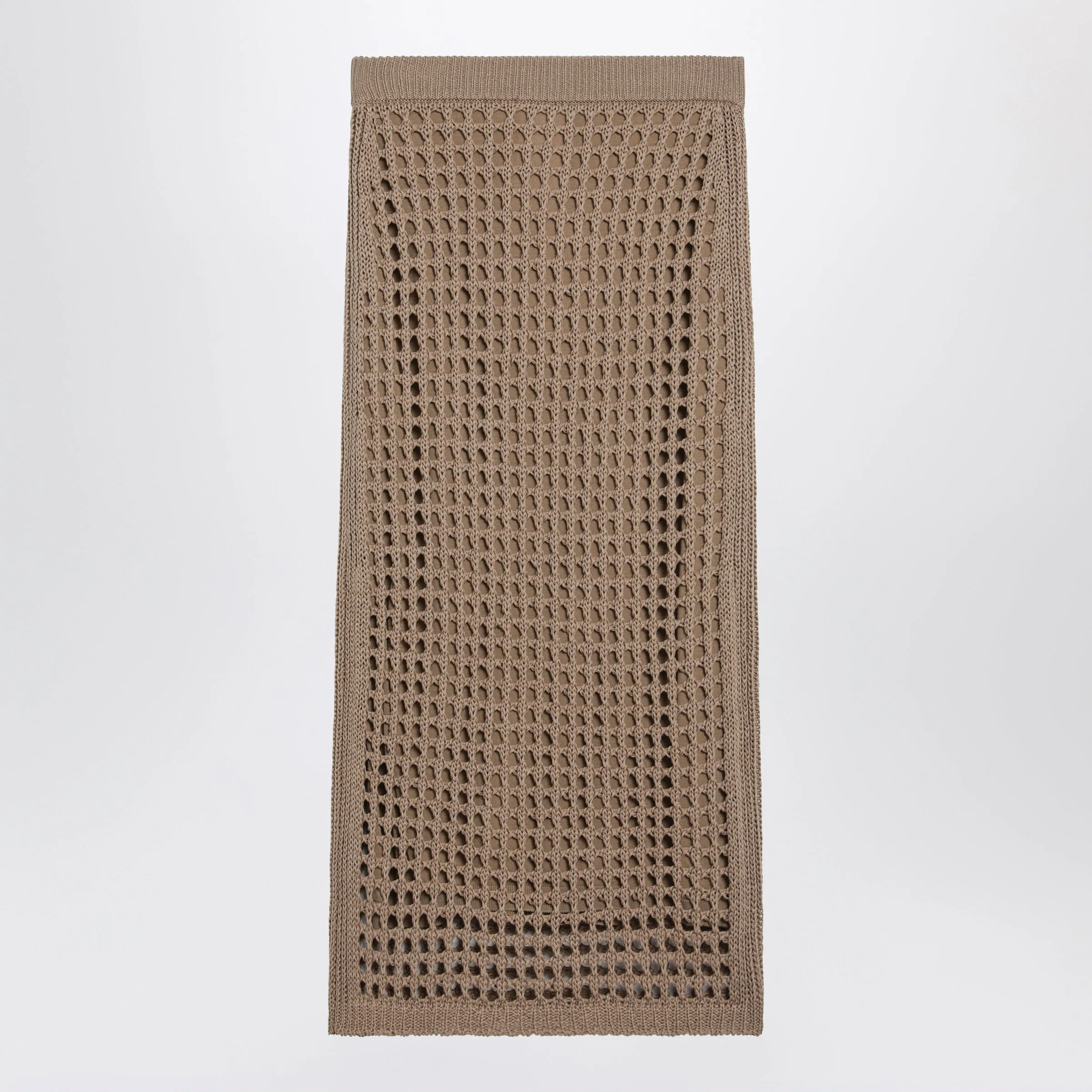 MESH COTTON MAXI SKIRT IN DESERT sold by Lord & Taylor product image thumbnail 2