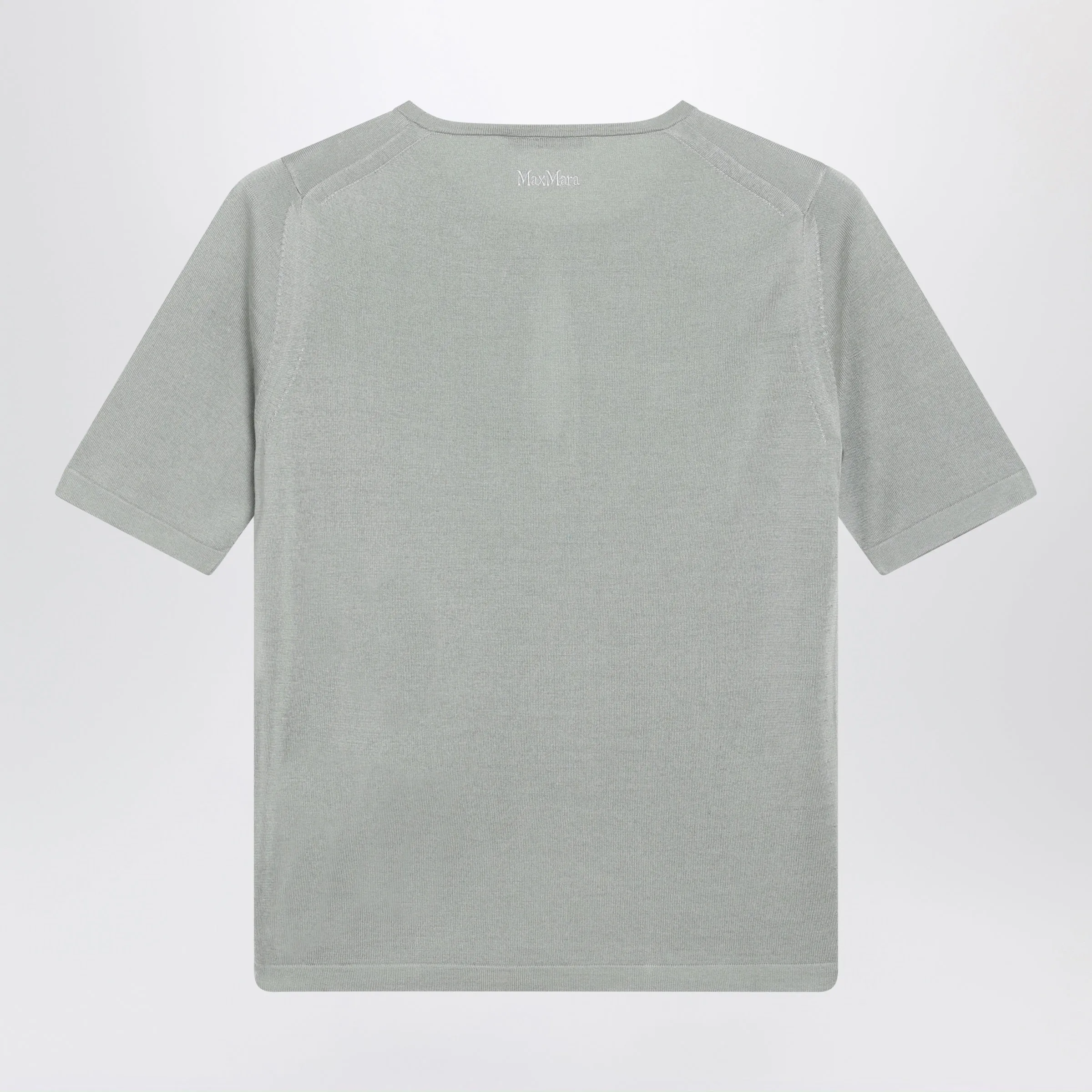 CREWNECK SWEATER IN PASTEL GREEN SILK AND CASHMERE sold by Lord & Taylor product image thumbnail 2