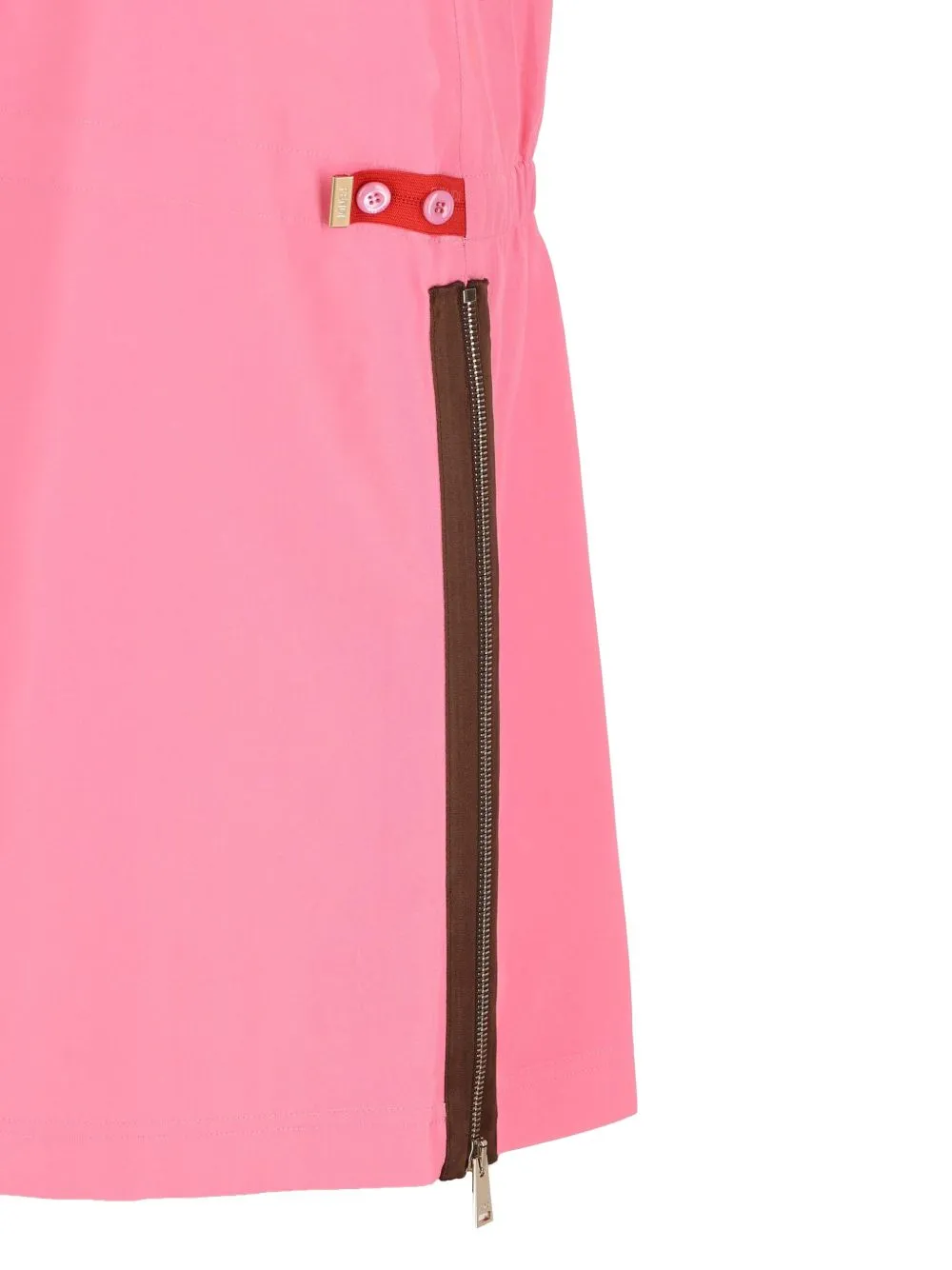 PINK TECHNICAL VISCOSE SKIRT sold by Lord & Taylor product image thumbnail 3