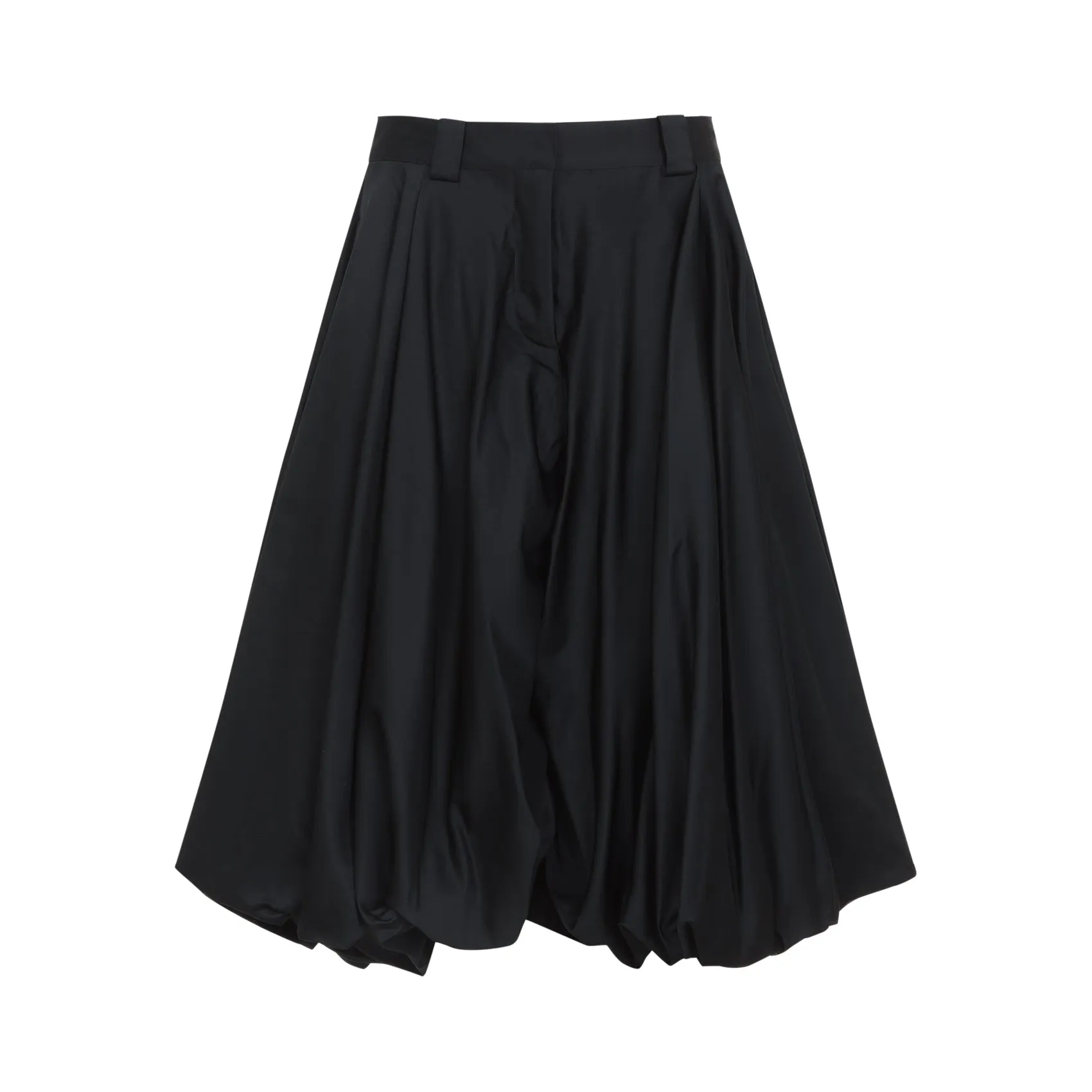 BLACK BALLOON SKIRT IN SILK BLEND sold by Lord & Taylor
