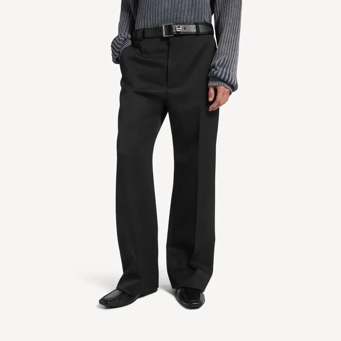 TOO FAR TAILORED TROUSERS IN DRY WOOL, BLACK sold by Lord & Taylor product image thumbnail 3