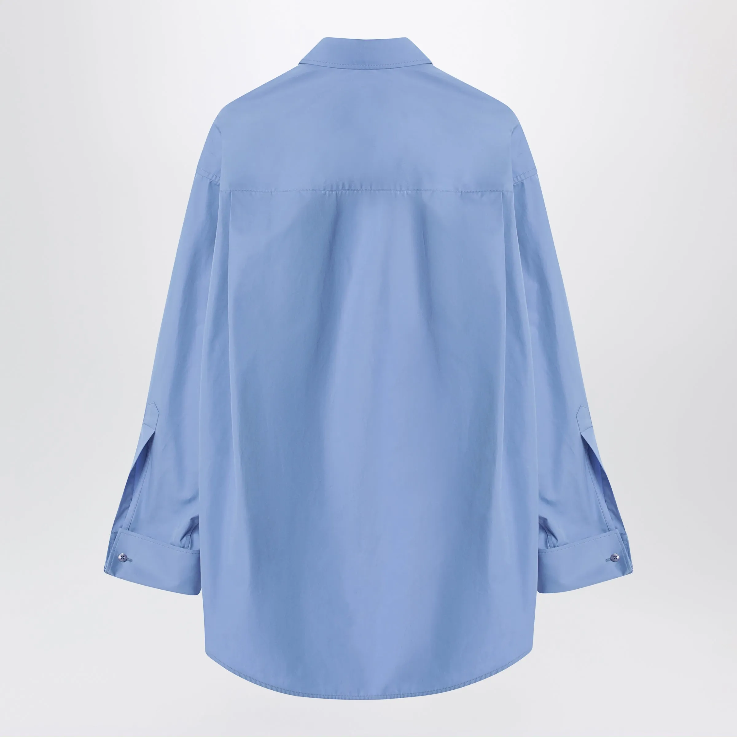 LIGHT BLUE COTTON SHIRT sold by Lord & Taylor product image thumbnail 2