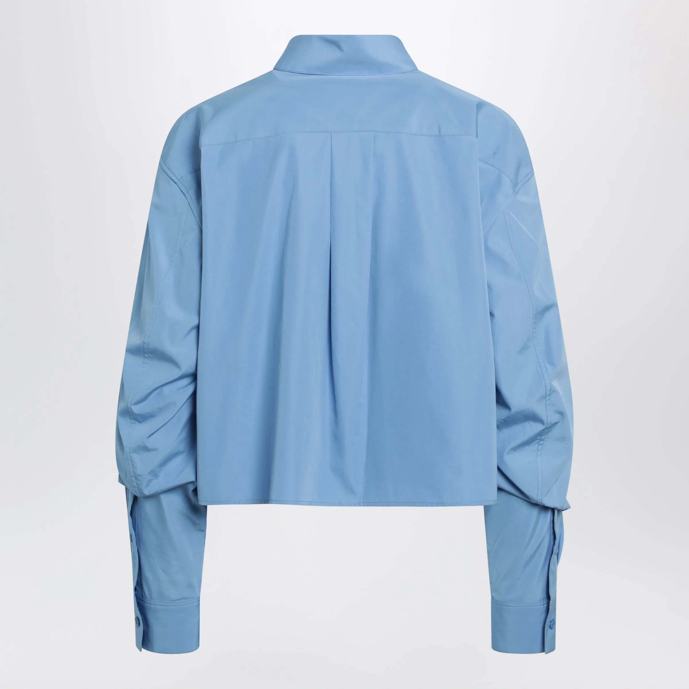 BLUE COTTON POPLIN SHIRT sold by Lord & Taylor product image thumbnail 2