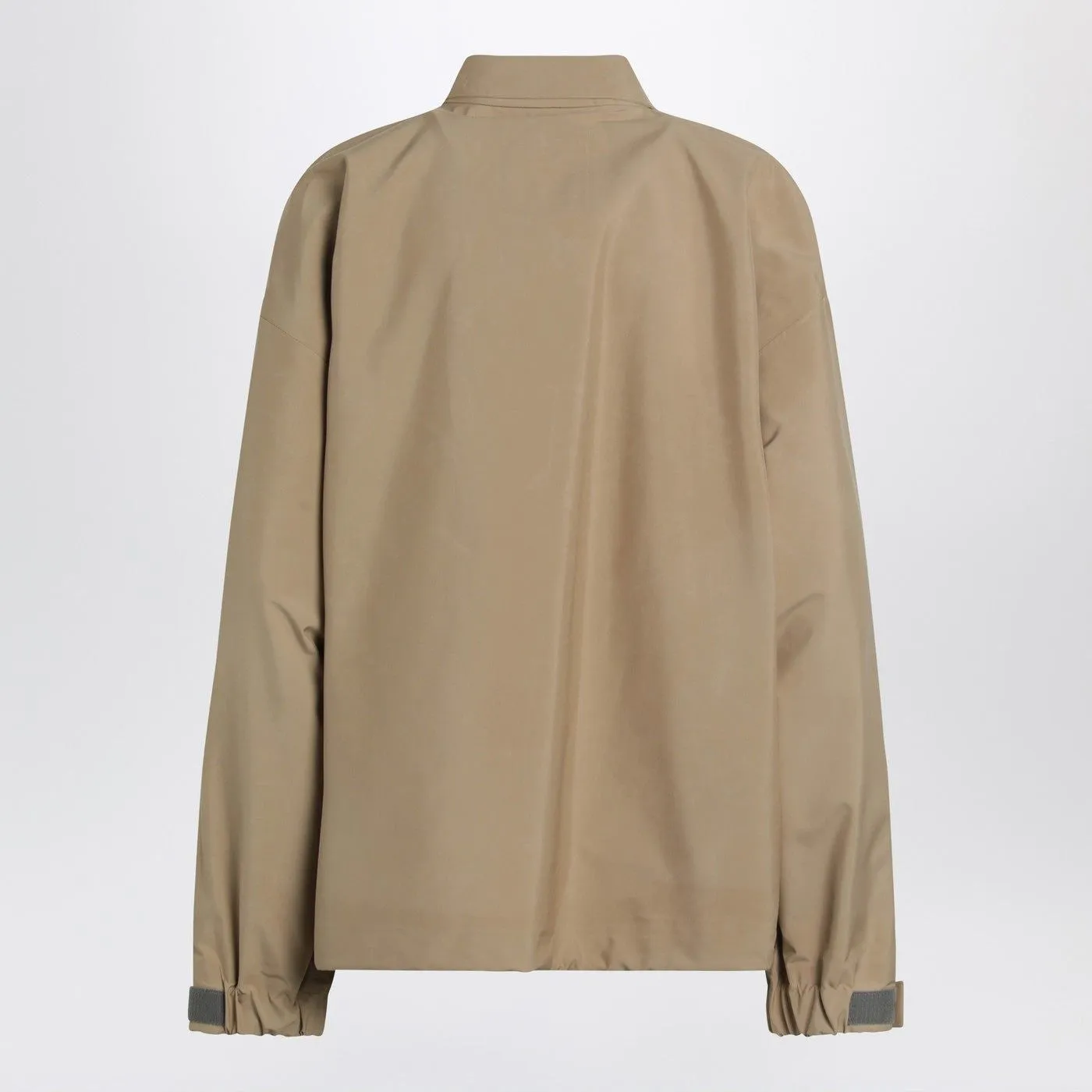 BEIGE WINDBREAKER IN TECHNICAL CANVAS sold by Lord & Taylor product image thumbnail 2