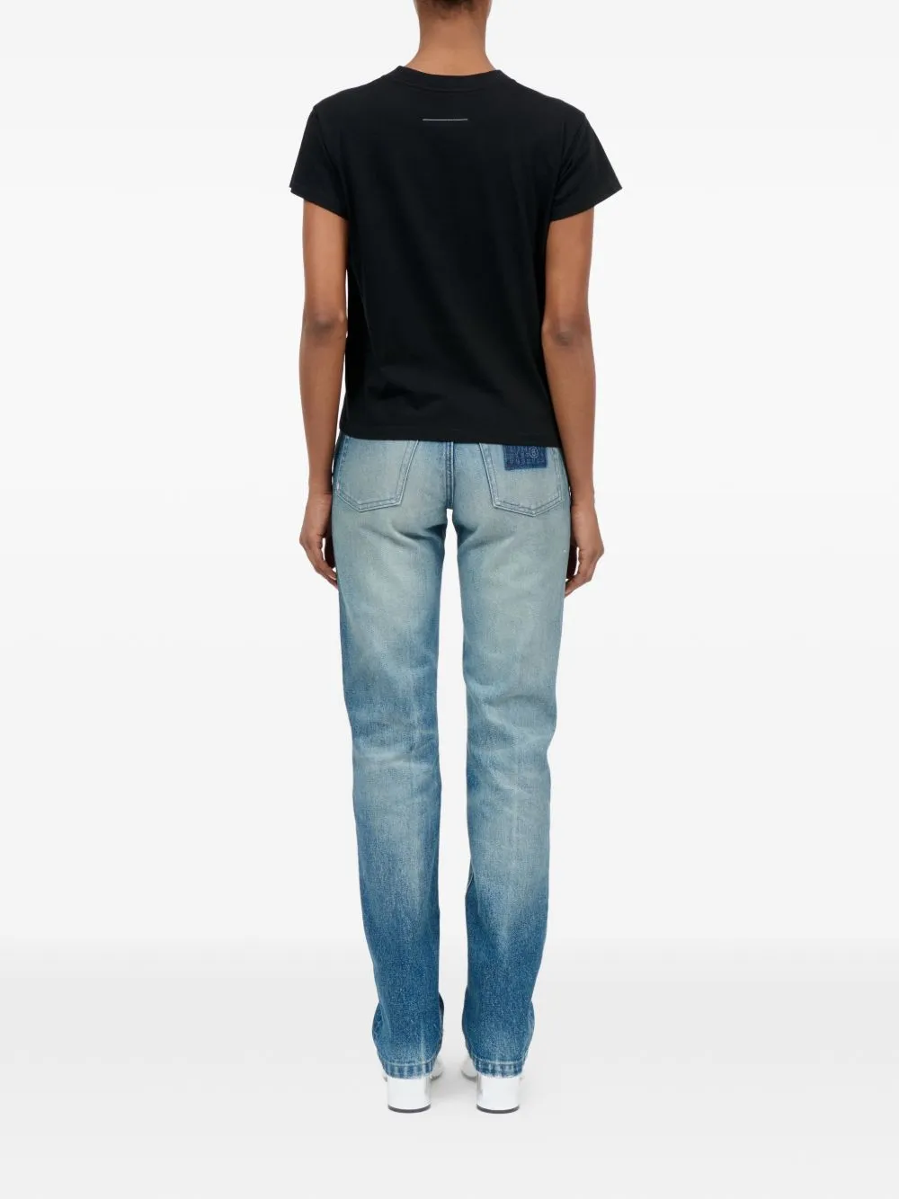 BLACK TSHIRT WITH LOGO PRINT sold by Lord & Taylor product image thumbnail 4