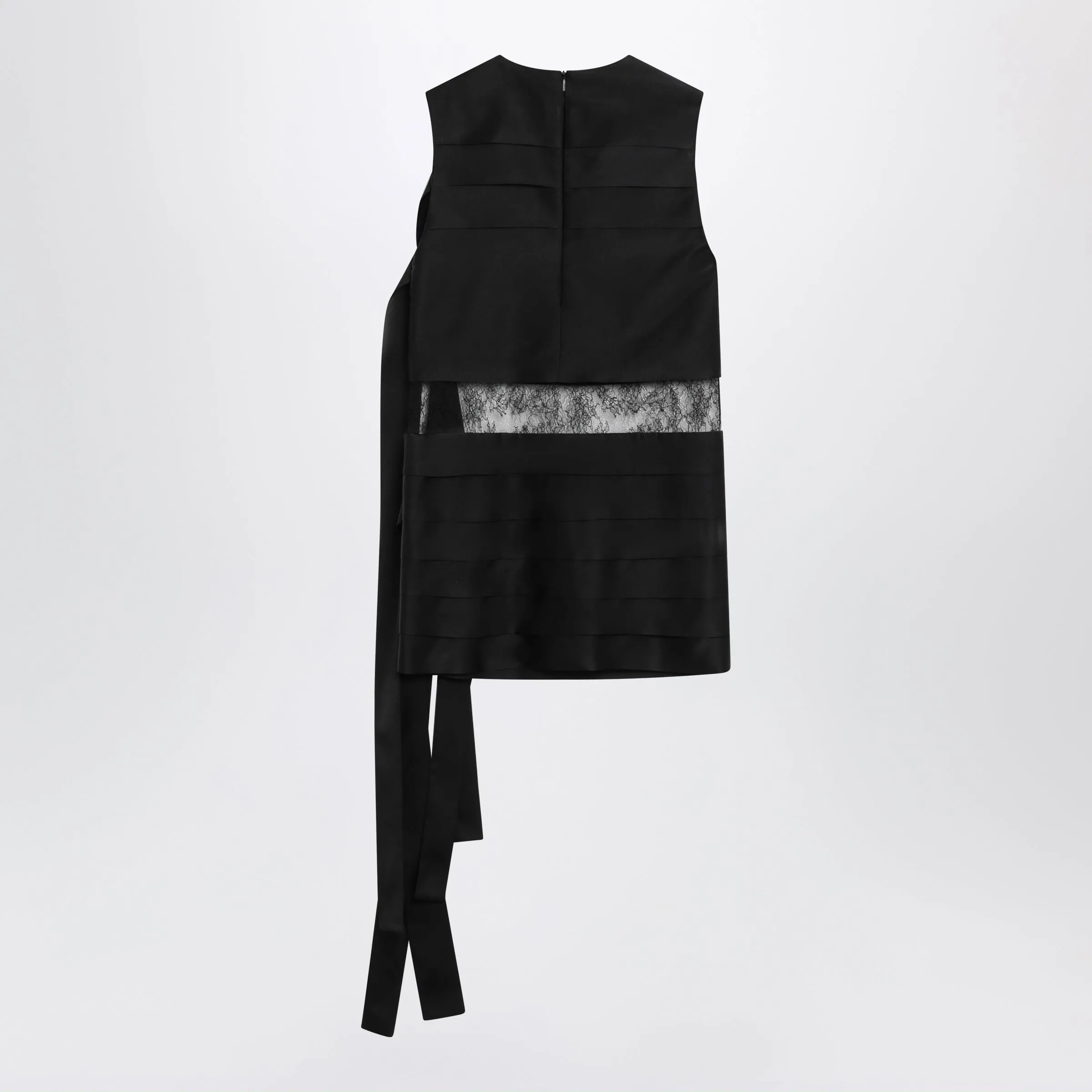 BLACK MINI DRESS WITH LACE sold by Lord & Taylor product image thumbnail 2